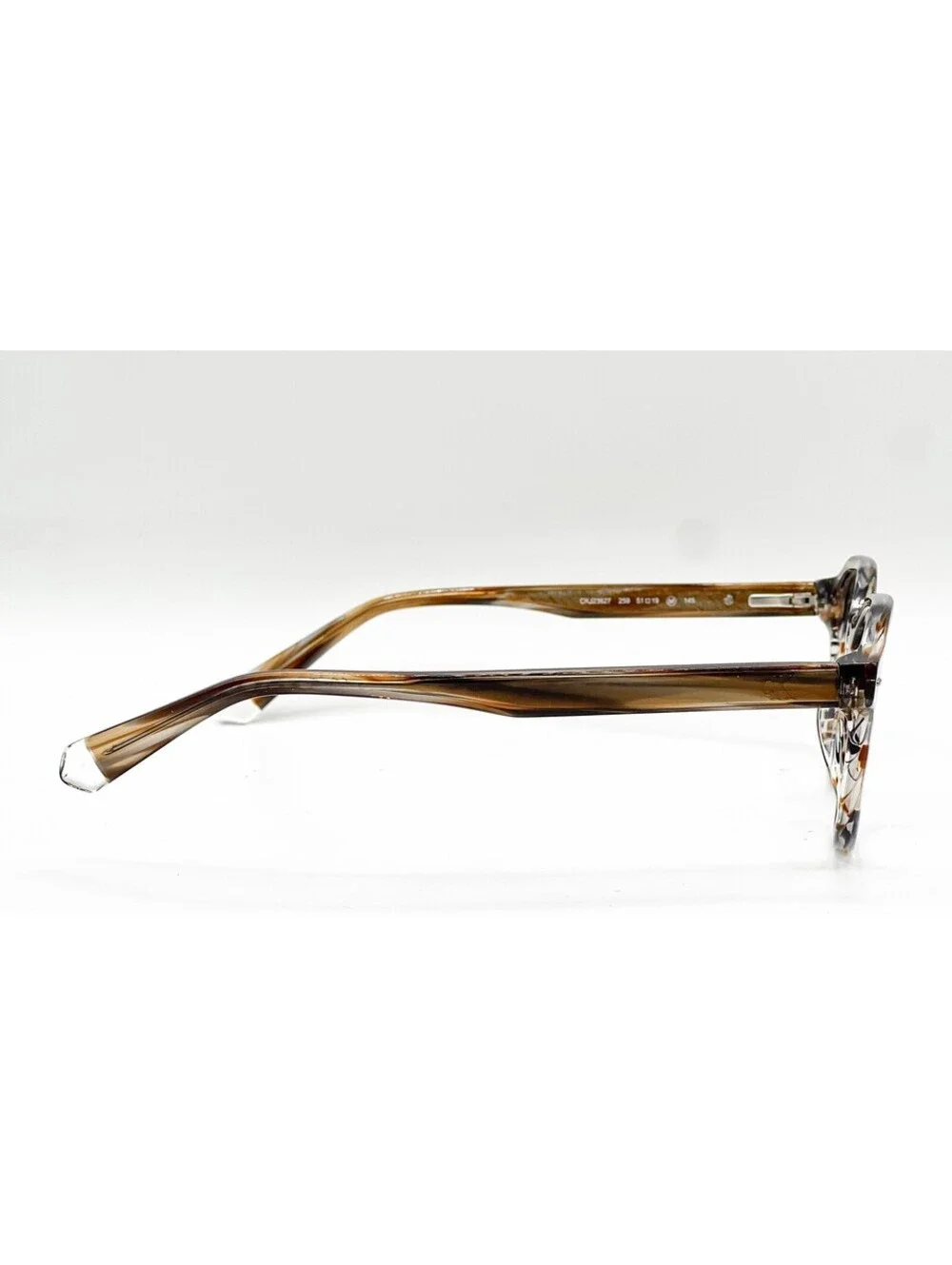 Calvin Klein Jeans Ckj23627 259 Brown Round Authentic Eyeglass Frames 51-19